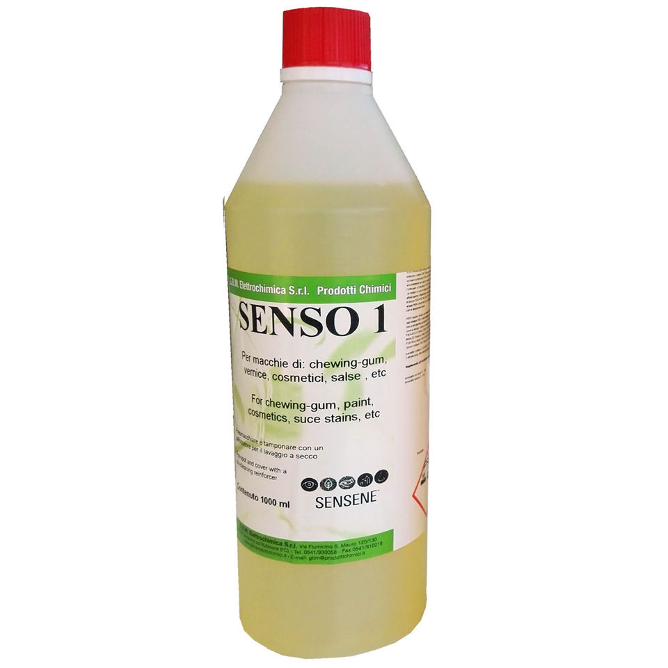 Détachant pour huiles et graisses synthetiques - Senso 1 - 1 / 5 Lt